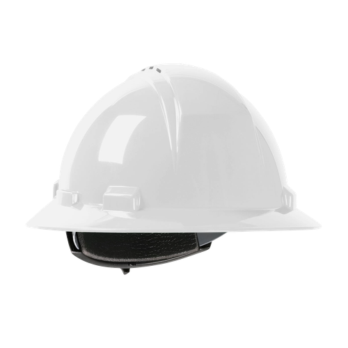PIP® Kilimanjaro™ Vented, Full Brim Hard Hat with HDPE Shell, 4-Point Textile Suspension and Wheel Ratchet Adjustment image thumbnail
