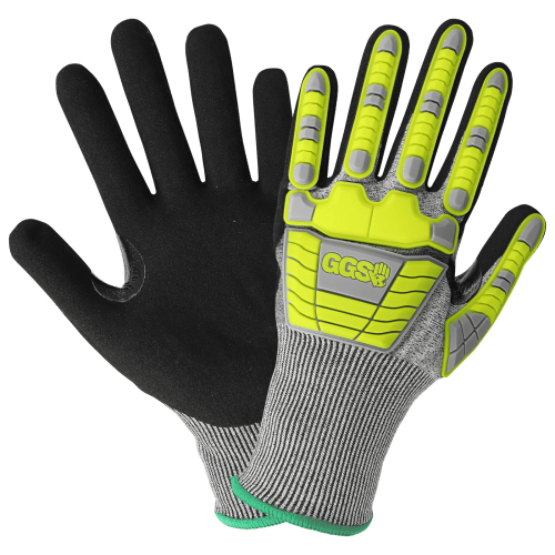 Cut and Impact Resistant Nitrile-Coated Tuffalene® Gloves with Touchscreen Fingers image thumbnail