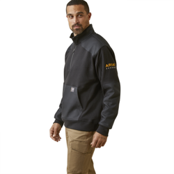 Image of Ariat  Rebar Workman Duracanvas 1/4 Zip Sweatshirt