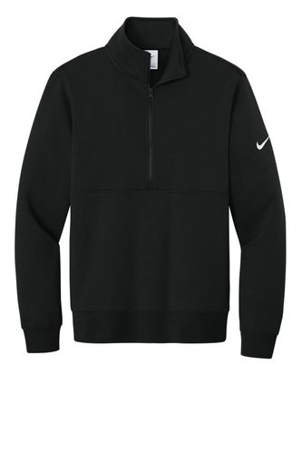 Nike Club Fleece Sleeve Swoosh 1/2-Zip NKDX6718 image thumbnail