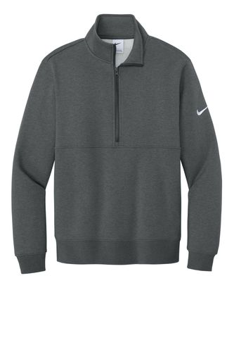 Nike Club Fleece Sleeve Swoosh 1/2-Zip NKDX6718 image thumbnail