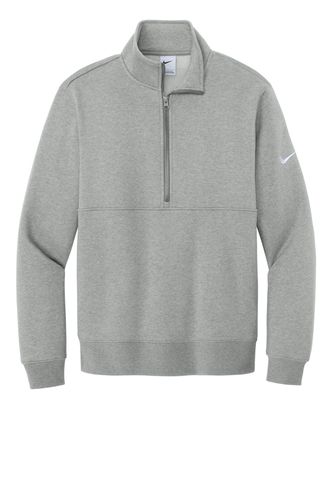 Nike Club Fleece Sleeve Swoosh 1/2-Zip NKDX6718 image thumbnail