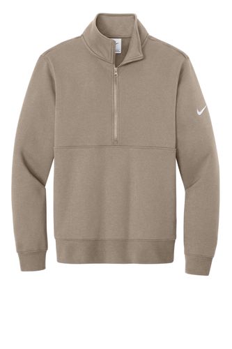 Nike Club Fleece Sleeve Swoosh 1/2-Zip NKDX6718 image thumbnail