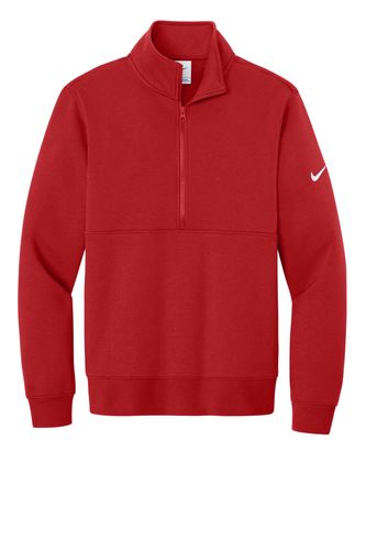 Nike Club Fleece Sleeve Swoosh 1/2-Zip NKDX6718 image thumbnail