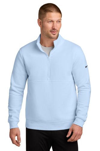 Nike Club Fleece Sleeve Swoosh 1/2-Zip NKDX6718 image thumbnail