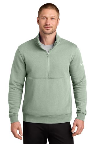 Nike Club Fleece Sleeve Swoosh 1/2-Zip NKDX6718 image thumbnail