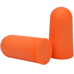Image of Disposable Soft Polyurethane Foam Ear Plugs - NRR 32 / SNR 38