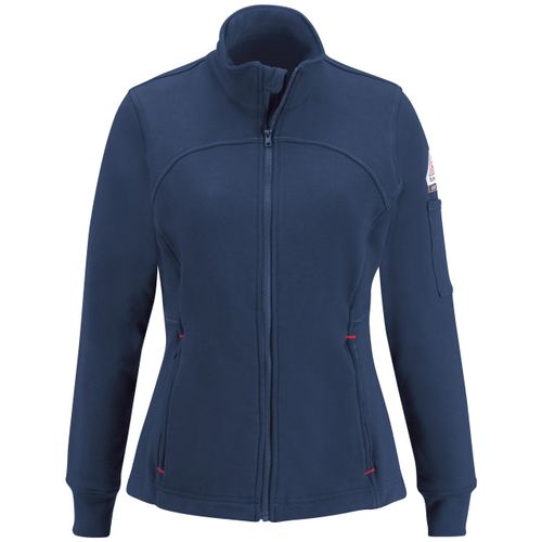Bulwark® Women's Fleece FR Zip-Up Jacket image thumbnail