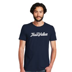 Image of Printed True Value Softstyle T-Shirt - Navy