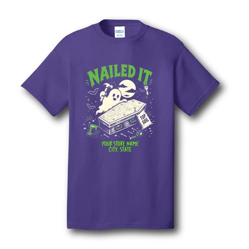 Halloween Collection - "Nailed It" Custom T-Shirt image thumbnail
