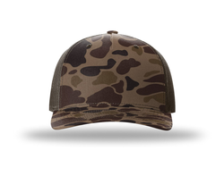 Image of Richardson Printed Five-Panel Trucker 112PFP