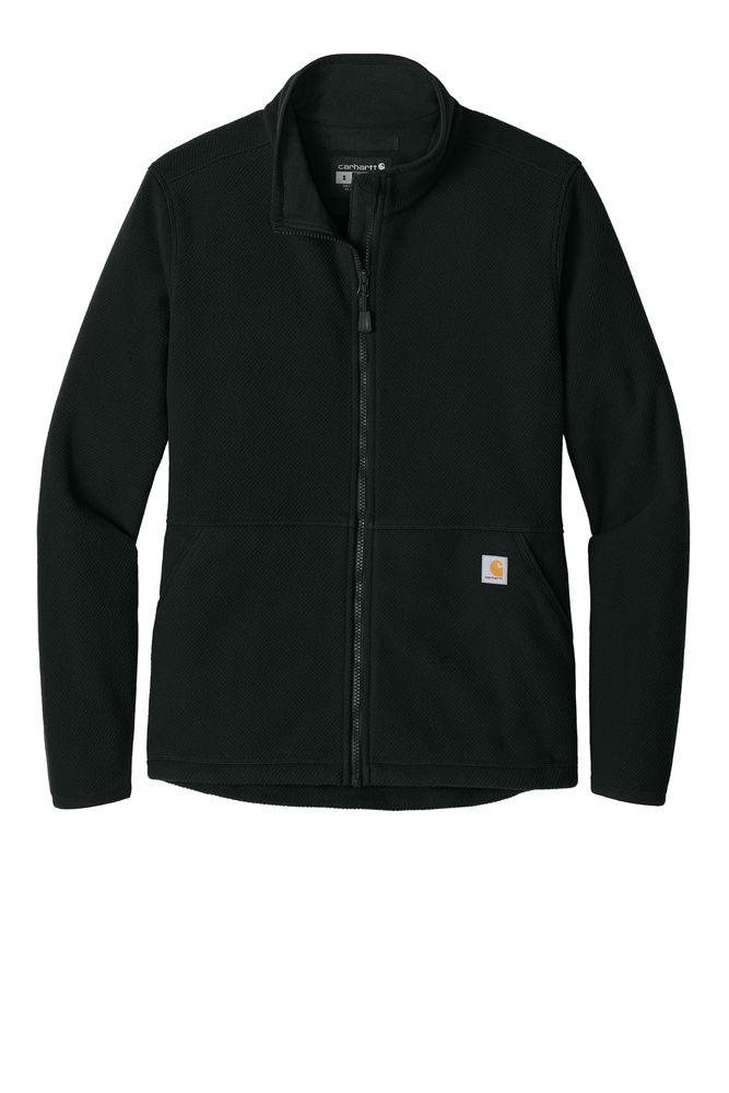 Carhartt Women's Textured Full-Zip Fleece Jacket CT106419 primary image
