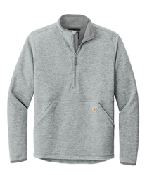Image of Carhartt Textured 1/2-Zip Fleece Jacket CT106417