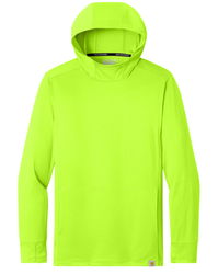 Image of Carhartt Force Sun Defender Long Sleeve Hooded T-Shirt CT106923