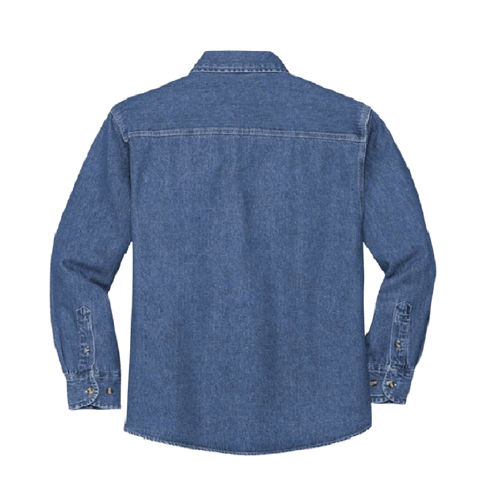 Unisex Heavyweight Denim Shirt image thumbnail