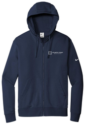 Image of Nike Club Fleece Full-Zip Hoodie