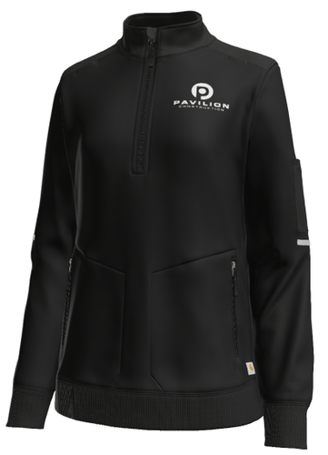 Carhartt® Women’s FLD & RSCU 1/2-Zip Mid-Layer image thumbnail