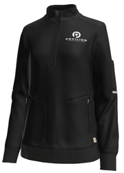 Image of Carhartt® Women’s FLD & RSCU 1/2-Zip Mid-Layer