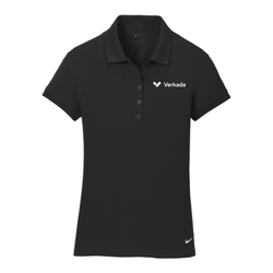 Image of Nike Women's Dri-FIT Solid Icon Pique Modern Fit Polo