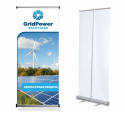 Image of Retractable Banner. STP-RBS33
