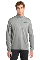 Image of Sport-Tek PosiCharge Tri-Blend Wicking 1/4-Zip Pullover. ST407