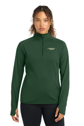 Image of Sport-Tek Women's Sport-Wick Stretch 1/4-Zip Pullover. LST850