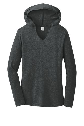 District Women's Perfect Tri Long Sleeve Hoodie. DM139L image thumbnail
