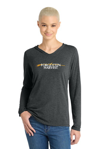 District Women's Perfect Tri Long Sleeve Hoodie. DM139L image thumbnail
