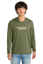 Image of District Perfect Tri Long Sleeve Hoodie. DM139