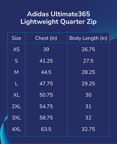 Adidas Ultimate365 Lightweight Quarter-Zip image thumbnail