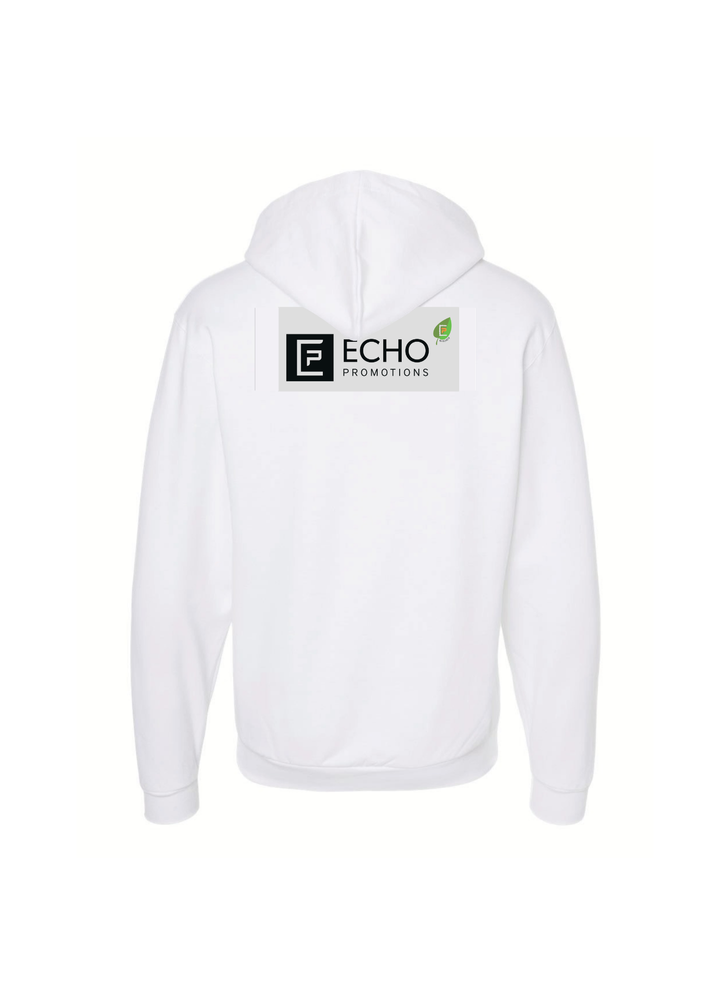 M&O White Zip Hoodie primary image