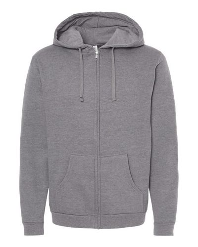 M&O Grey Zip Hoodie image thumbnail