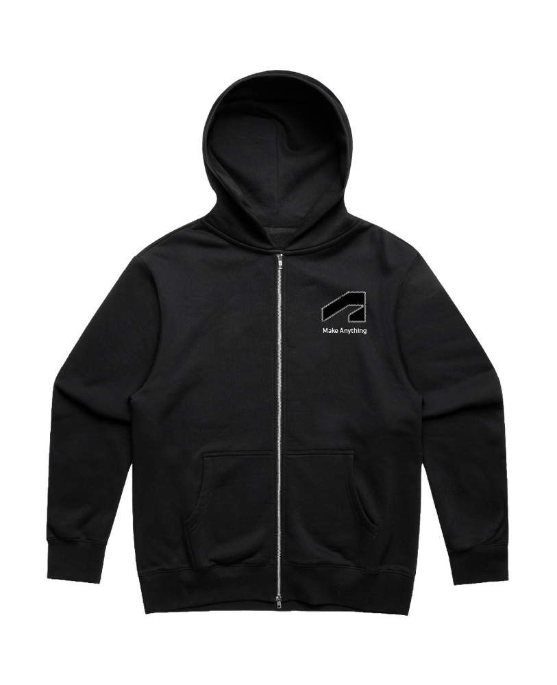 Image of Unisex Make Anything Full-Zip Hoodie