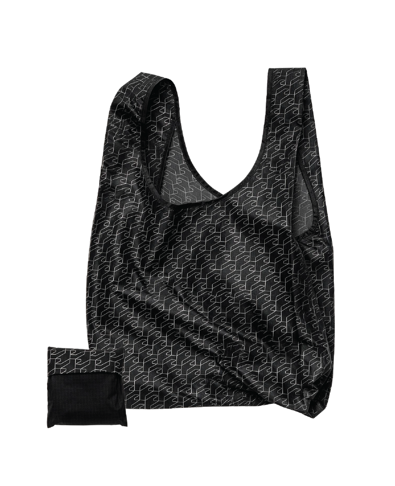 A Logo Houndstooth Tote