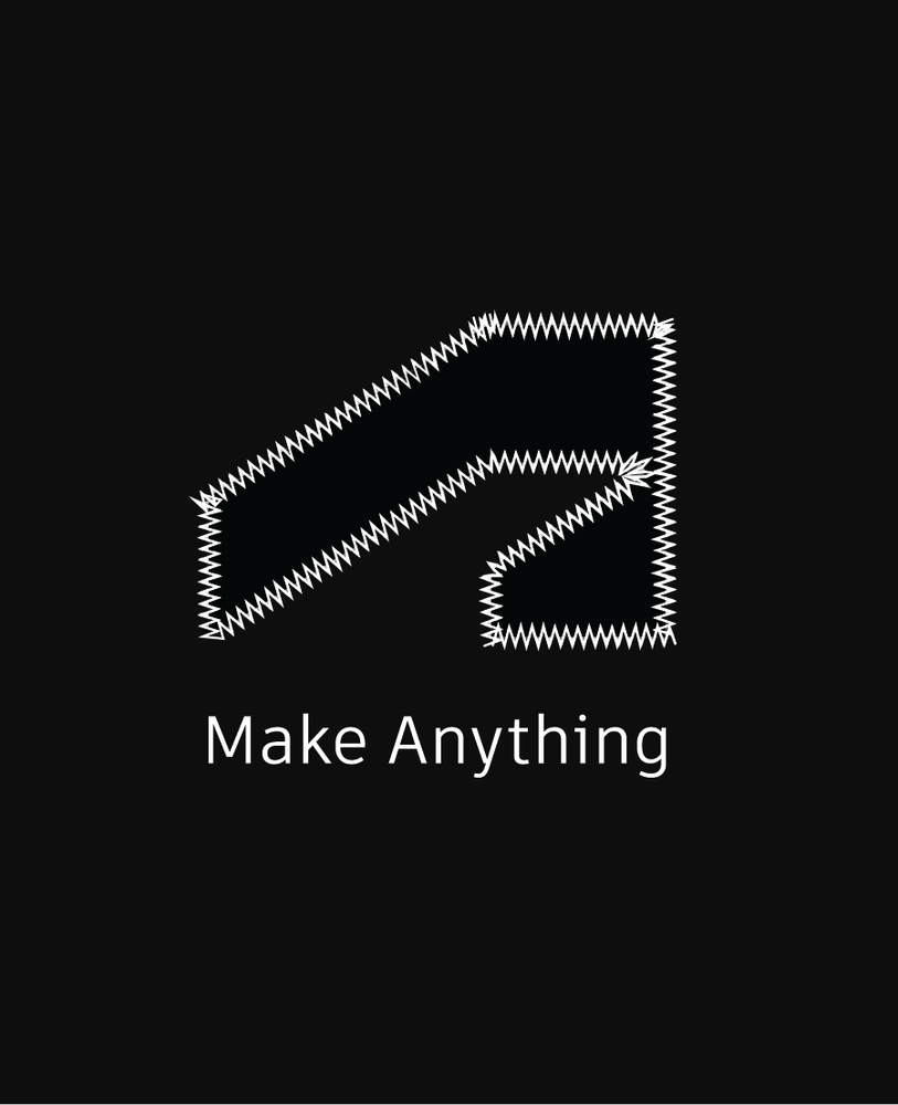 Unisex Make Anything Full-Zip Hoodie