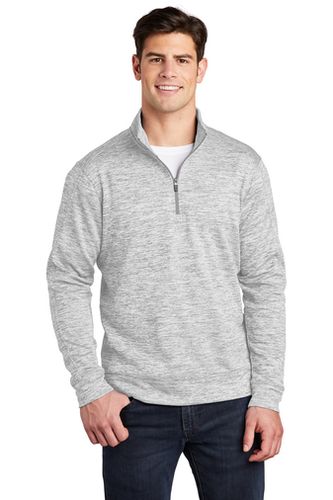 Sport-Tek® PosiCharge® Electric Heather Fleece 1/4-Zip Pullover image thumbnail