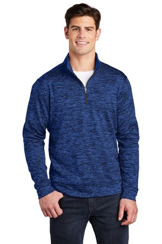 Sport-Tek® PosiCharge® Electric Heather Fleece 1/4-Zip Pullover image thumbnail