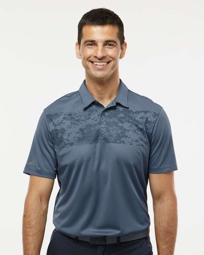 Adidas - Camo Chest Print Polo image thumbnail