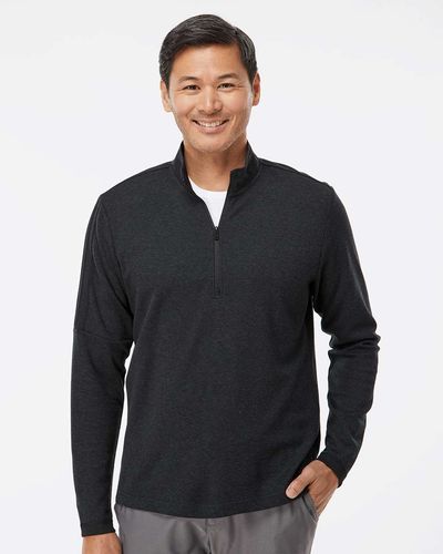 Adidas - 3-Stripes Quarter-Zip Sweater image thumbnail