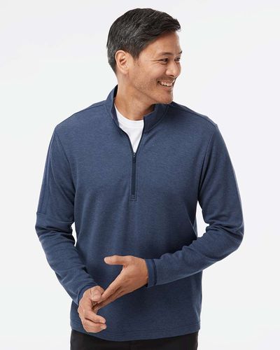 Adidas - 3-Stripes Quarter-Zip Sweater image thumbnail