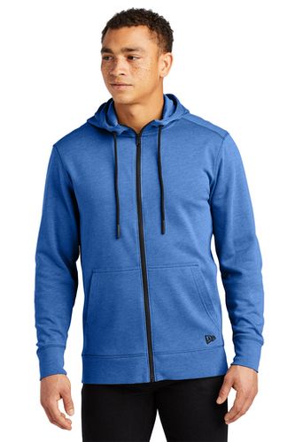 New Era  Tri-Blend Fleece Full-Zip Hoodie image thumbnail
