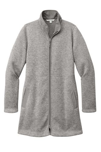 Port Authority Ladies Arc Sweater Fleece Long Jacket image thumbnail