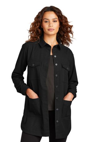 Mercer+Mettle Women's Long Sleeve Twill Overshirt image thumbnail