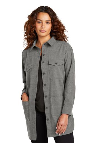 Mercer+Mettle Women's Long Sleeve Twill Overshirt image thumbnail