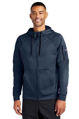Nike Therma-FIT Pocket Full-Zip Fleece Hoodie image thumbnail