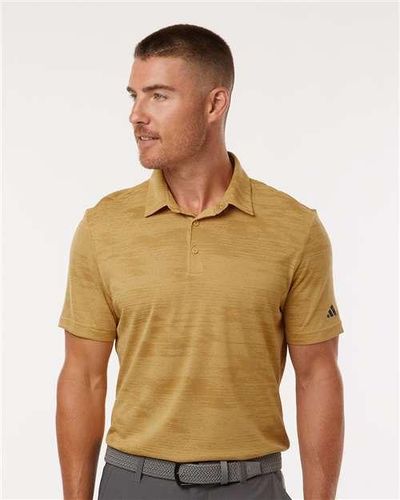 Adidas Textured Stripe Polo  image thumbnail