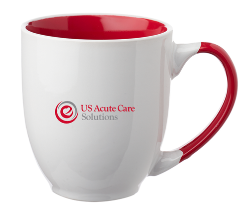 16 oz. Miami Two-Tone Personalized Bistro Mugs image thumbnail