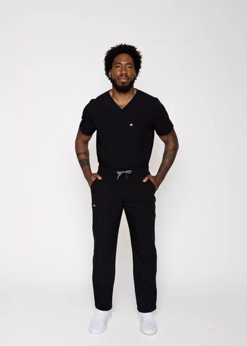 Amor Scrubs - Paris One-Pocket Men's Scrub Top image thumbnail