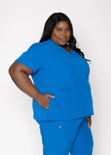 Amor Scrubs - Iris Five-Pocket Women's Scrub Top image thumbnail