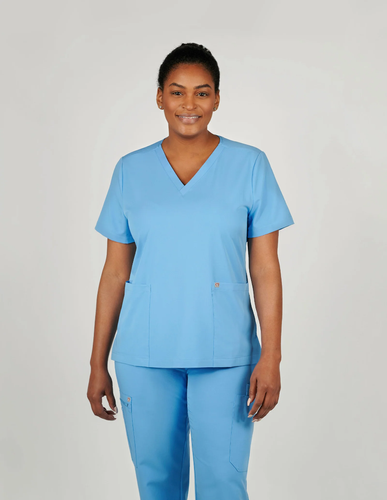Amor Scrubs - Iris Five-Pocket Women's Scrub Top image thumbnail